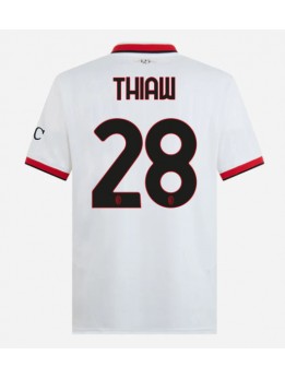 Billige AC Milan Malick Thiaw #28 Bortedrakt 2024-25 Kortermet